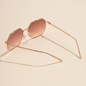 Óculos de Sol Feminino - Hippie Dourado